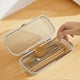 thumbnail image 1 of Cesta de Malla de Acero Inoxidable para Limpiar Utensilios | Soporte para Cucharas y Palillos Apto para Lavavajillas | Organizador de Cocina para Utensilios Pequeños | 27,5 X 11,2 Cm, 1 of 7