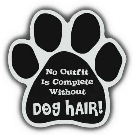 

Dog Paw Shaped Magnets: No Outfit Complete Without Dog Hair