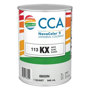 18-Pack of 1 qt Valspar Paint 8800N Novocolor II KX White Universal Colorant