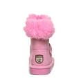 thumbnail image 6 of BEARPAW Tallula Youth Azalea Pink Size 13 | Youth's Boot Classic Suede | Youth's Pull On Boot | Comfortable Winter Boot Azalea Pink Tallula Youth Boots, 6 of 6