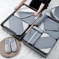 thumbnail image 2 of Packing Cubes 9 Set, Travel Organizer Bags for Luggage Lightweight Suitcase Organizer Bags Set, Luggage Organizer for Travel Essentials.(light Gray), 2 of 7