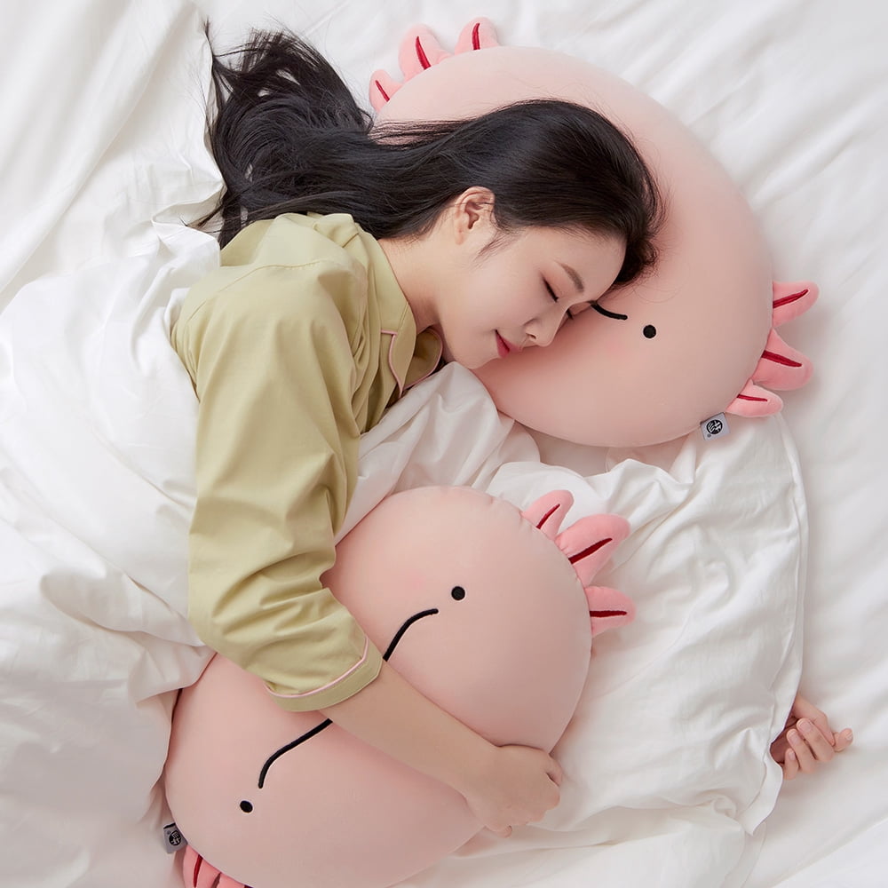 Cute Axolotl Squish Hugging Plush Pillow - KEAIART Original Cute Super Soft Plushie Toy