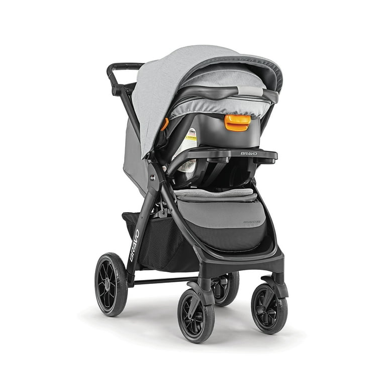 Chicco Bravo Le Trio Travel System Driftwood