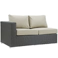 thumbnail image 4 of Modway Sojourn 11 Piece Patio Sectional Set in Canvas Antique Beige, 4 of 12