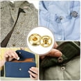 thumbnail image 7 of Uxcell 72 Set Sew-on Snap Buttons 7mm Metal Snap Fastener Buttons, Gold, 7 of 7