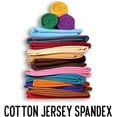 thumbnail image 6 of FabricLA Cotton Spandex Jersey Fabric - 10 oz, 4-Way Stretch, 60" Inch Wide by The Yard – Skirts, Tops, T-Shirts, 6 of 10