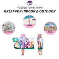 thumbnail image 4 of My Little Pony Bath/Pool/Beach Soft Cotton Terry Hooded Towel Wrap, 24 in x 50 in, 4 of 6