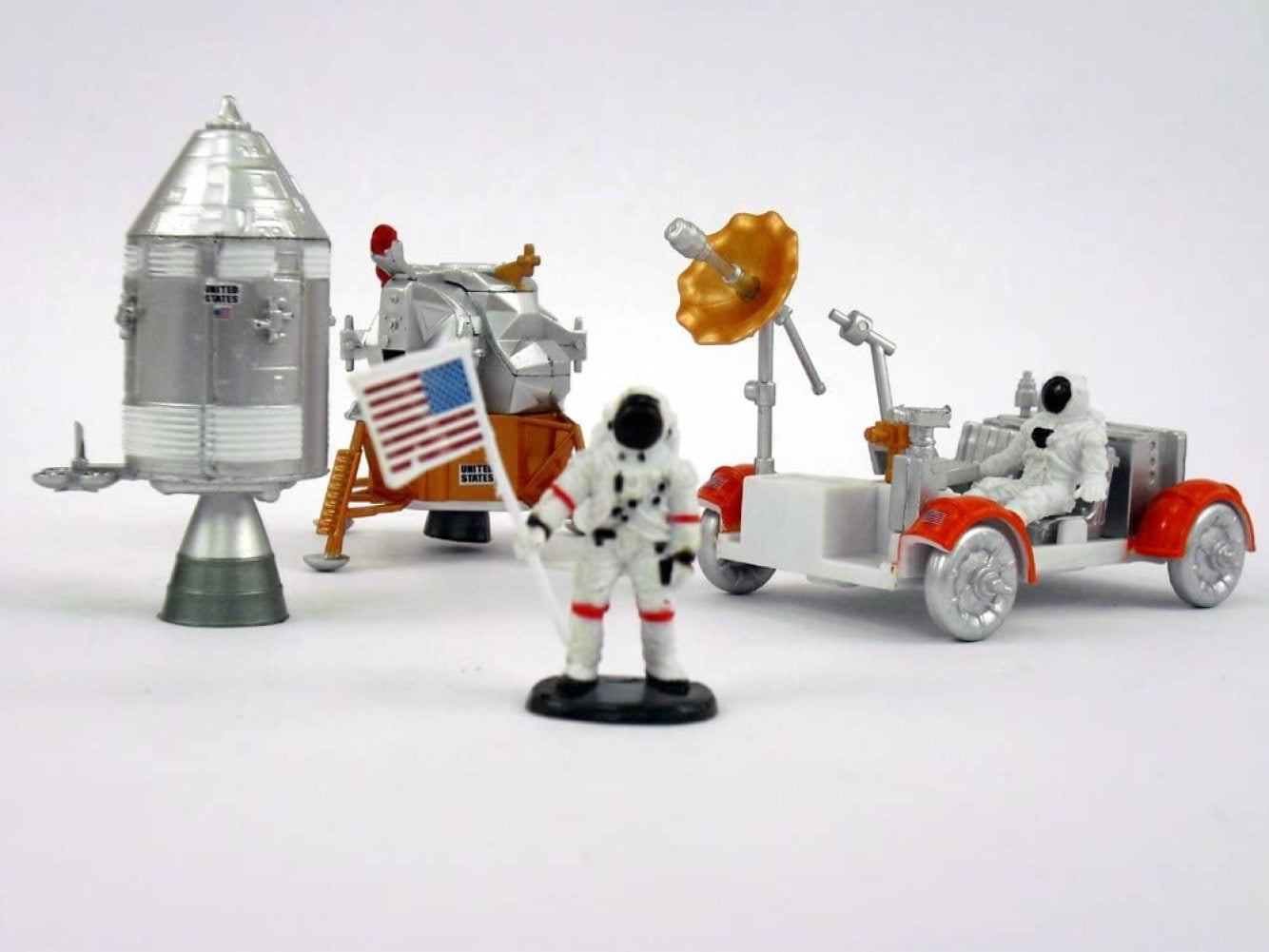 Lunar Rover for sale online NASA Space Adventure Child Plastic Toy Model Kit 