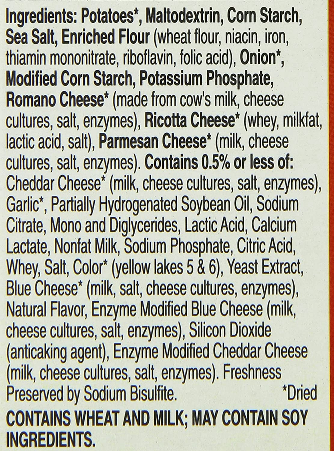 Betty Crocker Three Cheese Potatoes, Made with Real Cheese, 5 oz (Pack of 3)