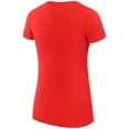thumbnail image 3 of Women's G-III 4Her by Carl Banks Red New Jersey Devils Super-Slim Fit Lightweight Dot Print Team T-Shirt, 3 of 3