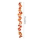 thumbnail image 3 of Herunwer Simulated Maple Leaf Vines Leaves Halloween Thanksgiving Festival Decoration Room Living Room Scene Layout Simulated Vines, 3 of 6