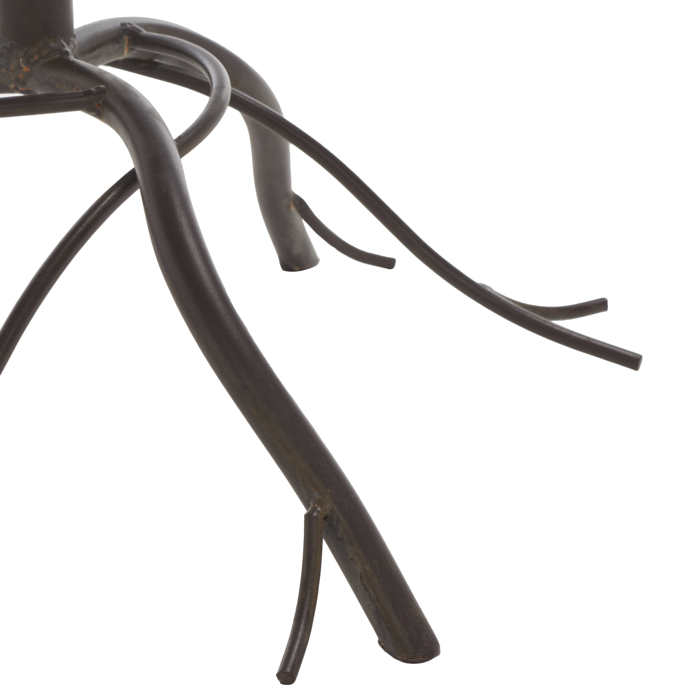 SAFAVIEH Nigel Outdoor Patio Bird Bath, Rustic Brown