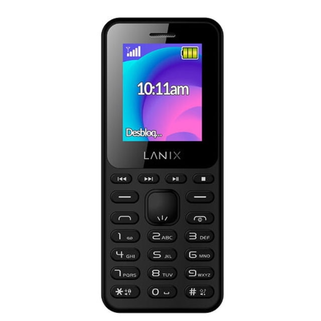 Smartphone Lanix Celular U210 Negro 1.8 Pul 1.3MP 32MB Bluetooth 28884