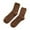 Brown, variant on Duoif Socks for Men, Mens Wool Socks Thermal Hiking Winter Boot Warm Thick Cozy Crew Comfy Work Socks for Men, Mens Socks White