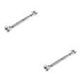 thumbnail image 3 of maskred Marine 304 Stainless Steel Jaw/Jaw Closed Body Rigging Screw Turnbuckle Silver 10mm 2Set, 3 of 6