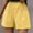 Yellow, variant on zanvin Shorts for Women, Women's Loose Wide Leg Pants High Waist Straight Pants Casual Cotton Linen Shorts