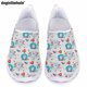 thumbnail image 1 of Doginthehole - Zapatos planos informales para mujer, con dibujos de dientes, para hospital, enfermería, zapatillas de deporte de malla transpirables y cómodas para verano, 1 of 5