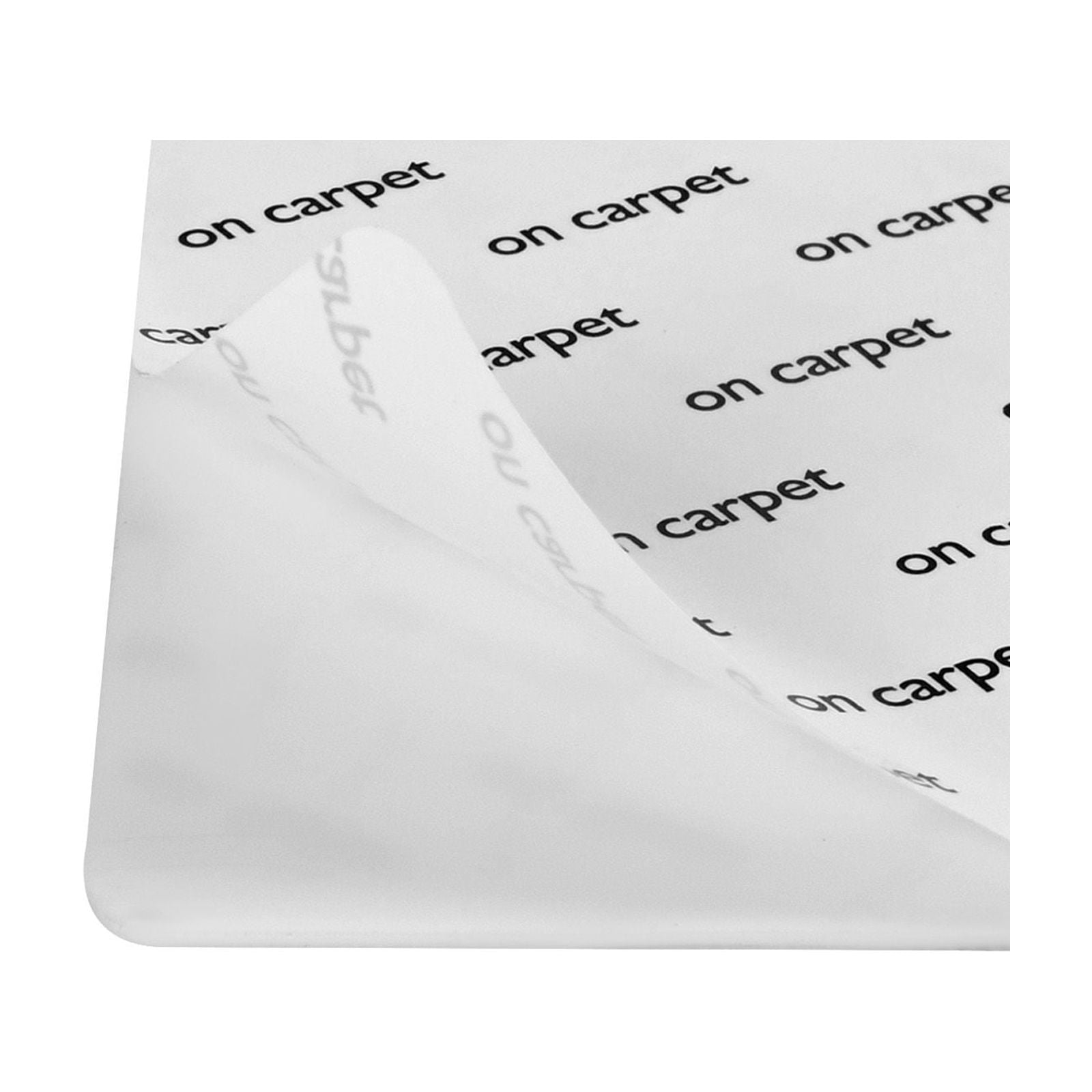 Rug Gripper PU Polyurethane Anti-Slip, Strong Adhesion Corner Grips, Non-Slip Rug Pad for Hardwood Tile Floors Prevents Curling Sliding