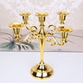 thumbnail image 1 of Candelabro europeo de tres cabezas, adornos de cinco cabezas, accesorios de boda románticos vintage, cenas a la luz de las velas, decoración del hogar en restaurantes, 1 of 5