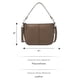 thumbnail image 5 of Cartera Fossil Jolie de Piel para Mujer en Color Humo, 5 of 5