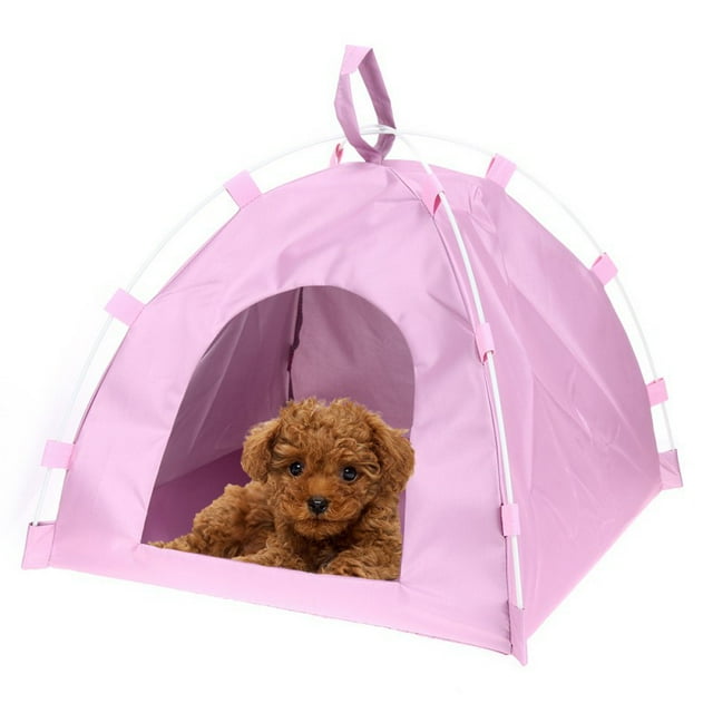 E-Trad Tente Imperméable pour Chien et Chat Intérieur Extérieur Maison Pliante