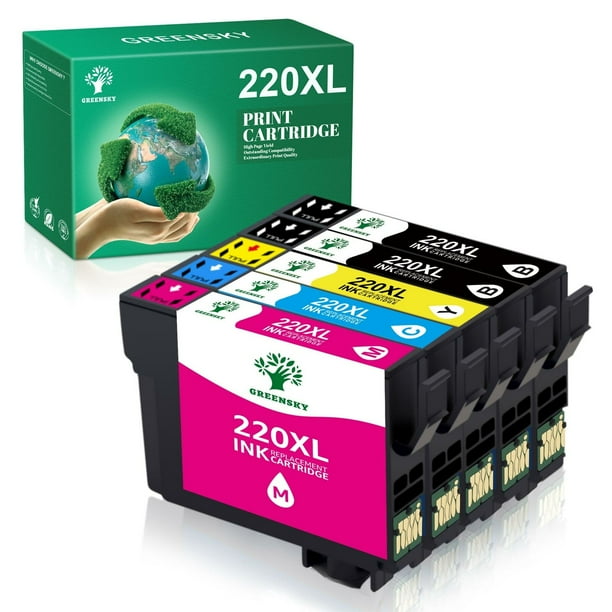 Epson 220 Ink Cartridges Compatible Replacement 220XL Ink to Use with