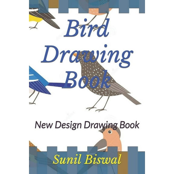 Bird Drawing Book: New Design Drawing Book (Paperback)