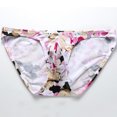 thumbnail image 4 of Calzoncillos sin costuras para hombres Ropa interior Calzoncillos transpirables con bolsa abultada Sunnimix  Ropa interior de talle bajo, 4 of 8