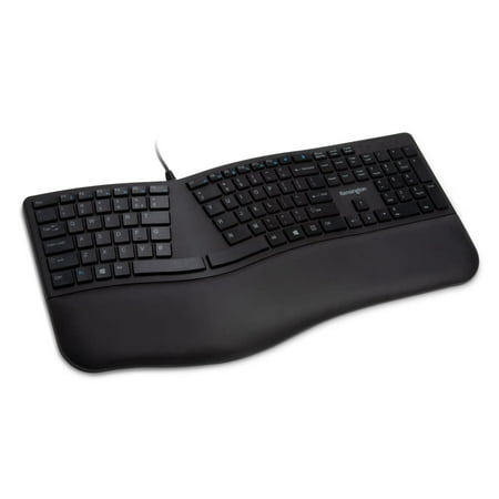 Kensington Pro Fit Ergo Wired Keyboard - Black