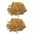 thumbnail image 1 of 60 Pcs Nouvelles Vis de Protection Dorées pour Guitare Électrique Strat/Tele, 1 of 3