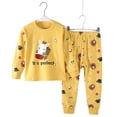 thumbnail image 6 of TAmten Toddler Baby Boy Fall Winter Clothes Long Sleeved Pullover Shirt + Pants 2 Pcs Casual Dailywear & Loungewear Outfits Set for Kids Size 7-8 Years, 6 of 6