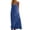 D151/Blue, variant on Afdoent Women's Dresses Long Sleeve V Neck Backless Maxi Dress For Oversized Loungewear Robe Casual Home Dress With Side Slits Travel Outfits