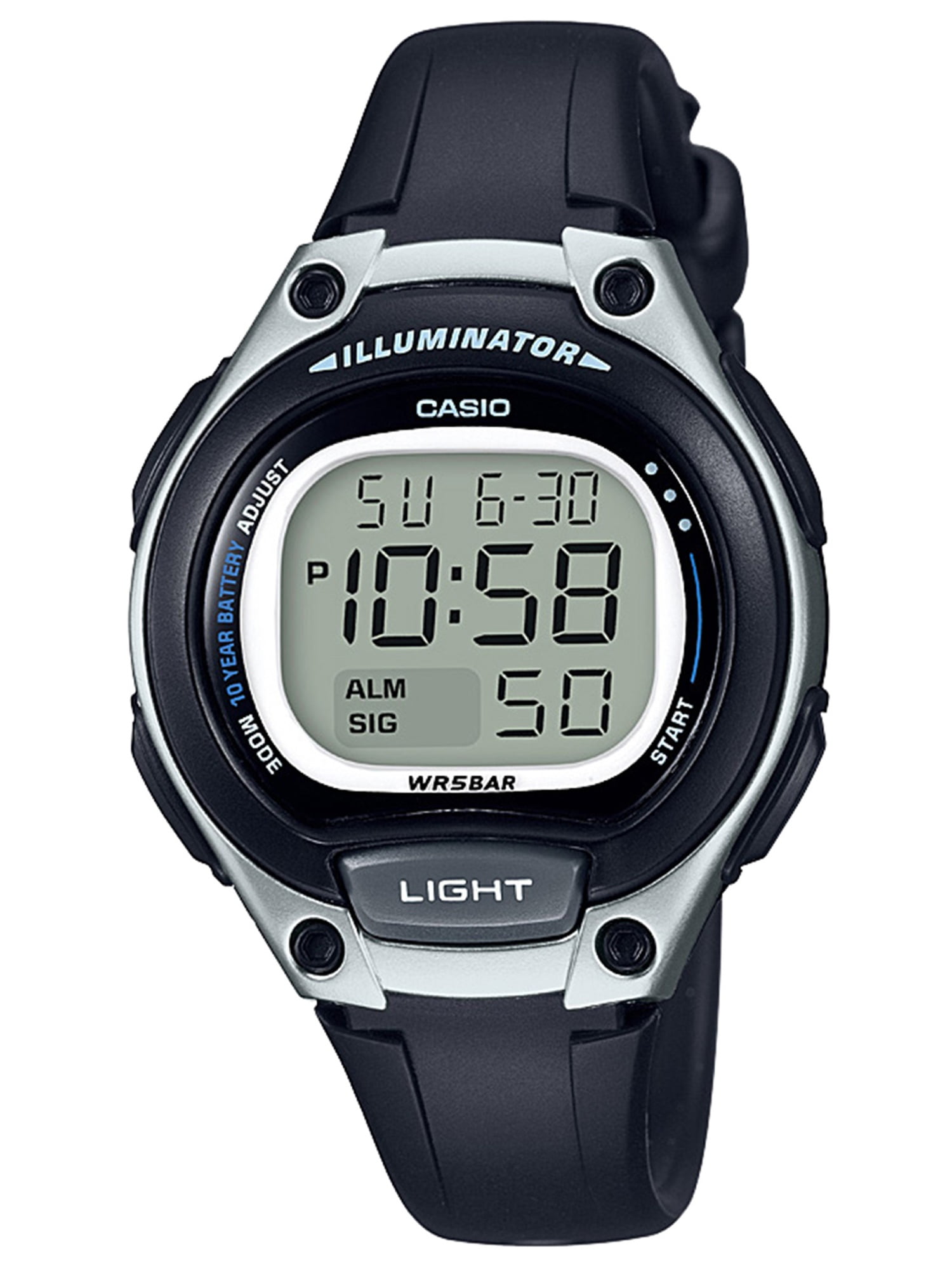 led watch black