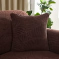 thumbnail image 2 of XMMSWDLA Waterproof Cushion Sofa Seat Cover Tightly Wrapped Protection Plush Fiber Living Roomsofa Cushion Cover Sofa Cover Increased Deep Coffee, 2 of 3