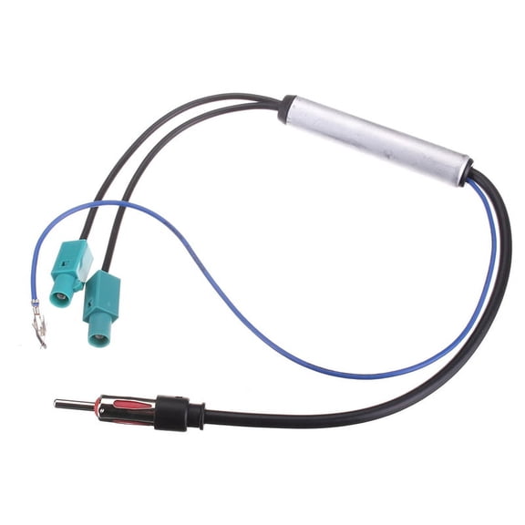 Radio Adapter Antenna Audio Cable Male Dual Fakra adapter - Din Aerial Antenna Adapter For Volkswagen For Audi for VW  Car Cable