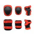 thumbnail image 4 of Almohadillas para patines para niños, 6 uds., rodilleras ajustables para niños, coderas, muñequeras, conjunto de equipo de protección BANYUO  Hogar, 4 of 4