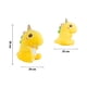 thumbnail image 4 of Dinosaurio De Peluche con Cuerno Tierno Amarillo Importadora La Merced Felpa Suave, 4 of 4