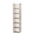 thumbnail image 1 of YOUDENOVA Hanging Closet Organizer, 6-Shelf Closet Hanging Storage with Side Pockets, Beige, 1 of 4