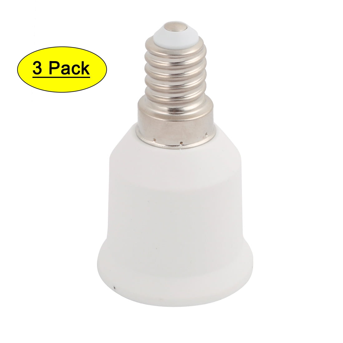 Semoic E14 to E26 E27 Adapter Chandelier Light Socket E14 to Medium Socket E26 E27 Converter Bulb Base Adapter Converter Semoic E14 to E26 E27 Adapter Chandelier Light Socket E14 to Medium Socket E26 E27 Converter Bulb Base Adapter Converter