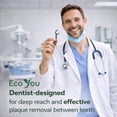 thumbnail image 6 of Biodegradable Floss Picks | 50 Count (1 Pack) | Mint Flavor, Candelilla Wax | Sustainable & Reusable | Vegan & Cruelty-Free | Bamboo Floss Picks, Bamboo Toothpicks, 6 of 9