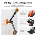 thumbnail image 3 of Kit de abrazaderas Magic Arm K&F CONCEPT de 11 pulgadas con ARRI 1/4 y 3/8, 3 of 7