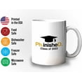 thumbnail image 3 of Graduation Mug White 11oz - Phinished Class 2022 - PhD Graduation College Student Doctoral Degree, 3 of 7