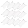 thumbnail image 5 of FELTECHELECTR 50 cajas de dulces transparentes con forma de almohada para regalo., 5 of 5