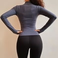 thumbnail image 4 of Playera Blusa Deportiva Gym Casual Manga Larga Mujer Elastic, 4 of 6