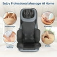 thumbnail image 6 of Imountek Multifunctional Full Body 3D Kneading Massage Chair Pad, Shiatsu Neck Back Massager with Heat for Home Office, Grey, 6 of 13