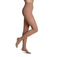 thumbnail image 2 of Sigvaris Style 781 Sheer 15-20 Closed Toe Compression Pantyhose Suntan MS Short, 2 of 7