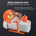 thumbnail image 2 of KFFKFF 7 CFM Vacuum Pump Air Conditioning Vacuum Pump 2 Stage Rotary Vane HVAC, 2 of 8