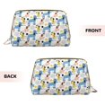 thumbnail image 3 of Cauagu Poodle Dog Print Large Cosmetic Bag,Portable Cosmetics Pouch Travel Makeup Bag Large Capacity Travel Makeup Case Organizer Makeup Brush Organizer, 3 of 8