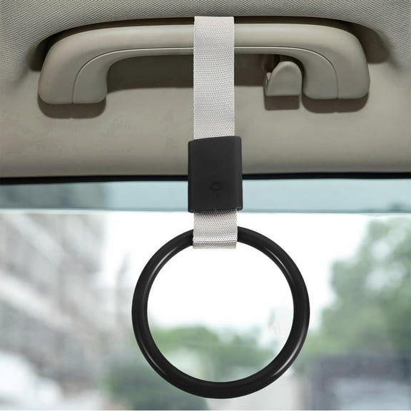 SWETRACE Rear Bumper Warning Decor Rings Hoop 1Pack White