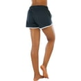 thumbnail image 3 of ToBeInStyle Women's Contrast Waistband Athletic Shorts, 3 of 7